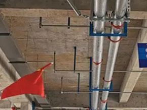 道真仡管廊支架的安装方法